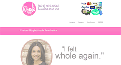 Desktop Screenshot of feelingwholeagain.com